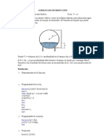 Ejercicios de bisección