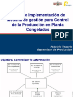 Sistema de Gestión para Control de La Producción