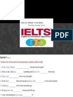 Ielts Prep Course: Teacher Dante Nery