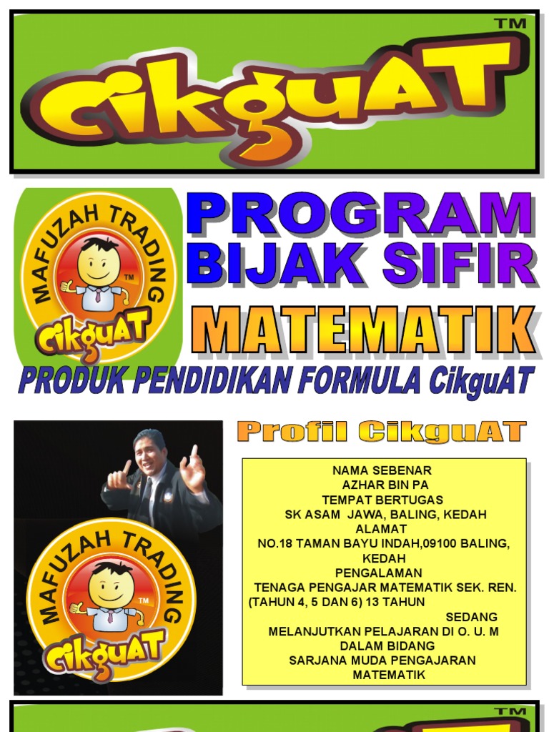 Program Bijak Sifir Cikguat Pdf