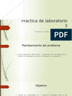 Preparación de una Mezcla y Separacion Practica de Laboratorio #3 UNAM