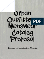 urban outfitters menswear catalog proposal
