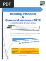 Banking, Financial & General Awareness 2015 For Upcoming Exams