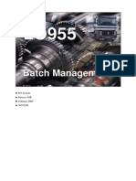LO955 Batch Management