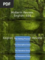 Midterm Review English '150