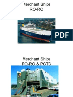 Types of Merchant Ships RO-RO-PCTC
