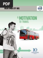 Volvo 8400 City Bus Brochure for Sales Kit