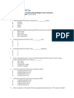 Islamic Studies MCQs & Sample Questions