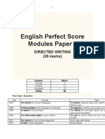 English Perfect Score Modules Paper 1