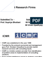 ICMR & Marketstrat