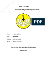 Tinjauan Pancasila Dari Sejarah Bangsa Indonesia