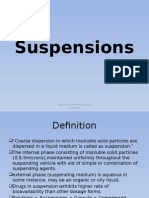 Suspension Stability Factors
