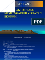 Modul P&P Geografi Tingkatan 3 (PMR) Faktor2 Yang Mempengaruhi Kegiatan Ekonomi