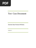 Diameter Base Protocol Test Cases