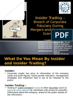 LCA_Group 5_Insider Trading -Impact to Corporate Fiduciary -Maha