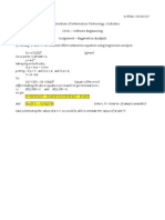 Regrssion Analysis of initial Effort Estimation in COCOMO model