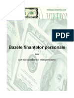 Bazele Finantelor Personale - Controleaza Banii Sau Ei Te Vor Controla Pe Tine