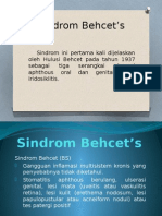 Sindrom Behcet's