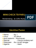 Mini Check Tb Paru