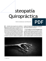 Osteopatia Quiropractica Un comentario