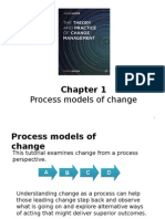 Chapter 1 - Process Models of Change Part 1