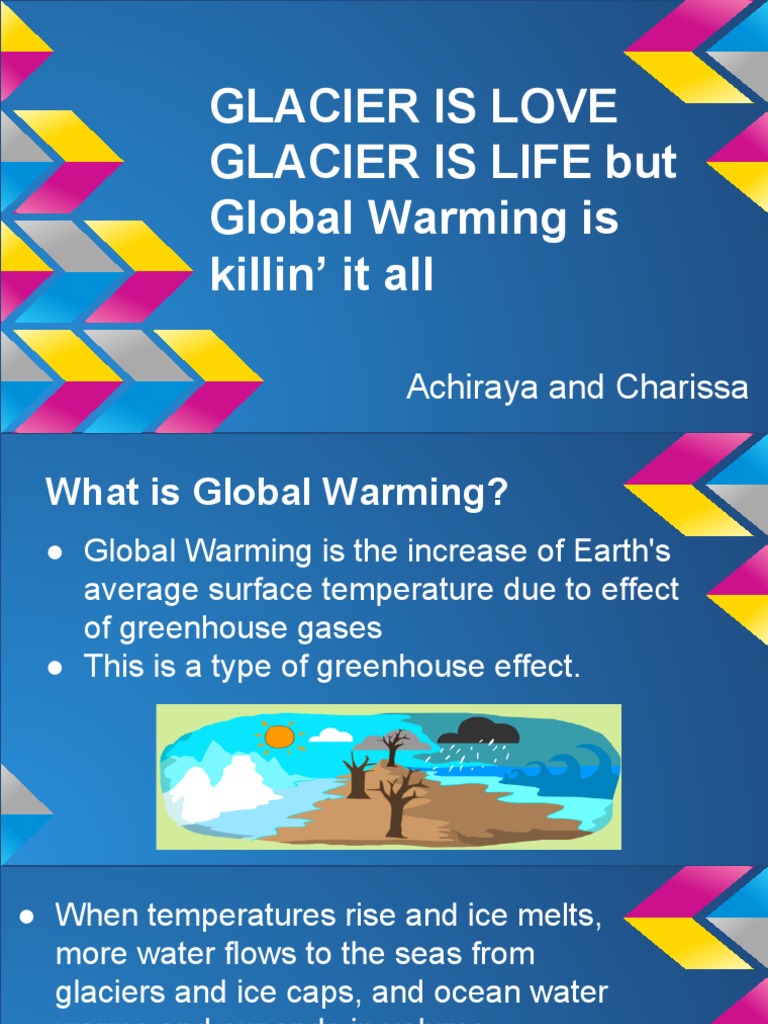 Impact of Global Warming on Glaciers | PDF