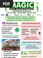 Magic Pest Management Service Brochure