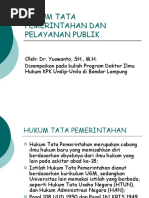 Download HUKUM TATA PEMERINTAHAN DAN PELAYANAN PUBLIK by serbaada SN28089582 doc pdf