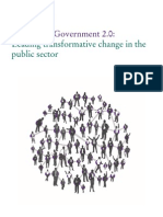 Embracing Government 2.0 Leading Trans Formative Change in The Public Sector