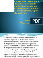 Operaţii Pe Porţiunea Cerebrală A Capului