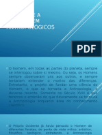 O Campo E A Abordagem Antropológicos