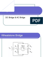 Bridges: DC Bridge & AC Bridge