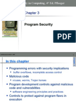 Chapter 3 - Program Security