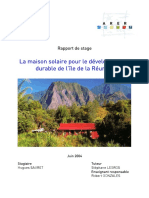 155 La Maison Solaire Pour Le DD de La Reunion Rapport Hsauret