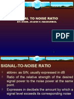 Est Signal To Noise