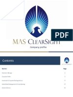 MAS ClearSight Corporate Profile