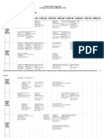 UPES Aerospace Engg. 2015-16 Semester-I Time Table