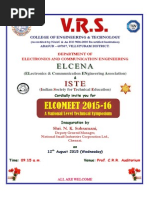 Elcomeet '15 Invitation