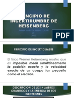 Principio de Incertidumbre de Heisenberg