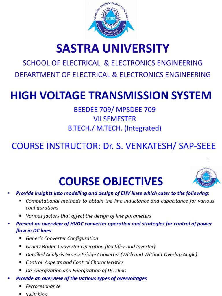 HVDC Substation Design Overview | PDF | High Voltage Direct Current ...