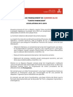 Proposta de Carta Financera - Guanyar Alcoi