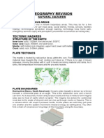 Geography - Natural Hazards