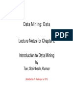 Data Mining: Data: Lecture Notes For Chapter 2 Lecture Notes For Chapter 2