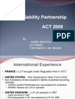 Limited Liability Partnership 01111
