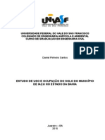 Uso e Ocupação Do Solo - Iaçu (Bahia)