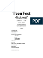 Regulament Teenfest 2010 Final