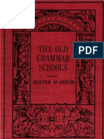 The Old Grammar Schools (Watson, 1916) With Bookmarks