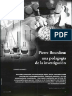 Jorge Alonso - Pierre Bourdieu. Una Pedagogía de La Investigación