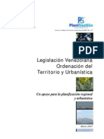 Listado Legislacion Ord. Territorio y Urbanistica