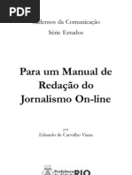 Download Cadernos da Comunicao - Manual de redao do jornalismo online by Jornalistas da Web SN28095970 doc pdf